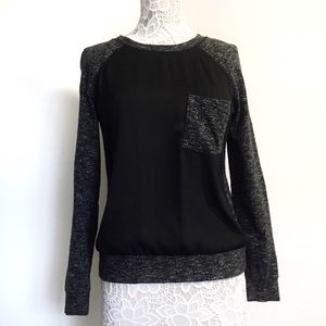 Lou & Grey Black Sweatshirt